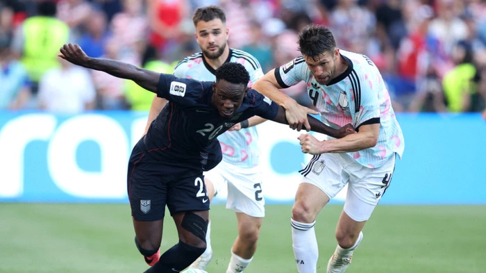 Belgien hatte Balogun im Griff | Belgien hatte Balogun im Griff