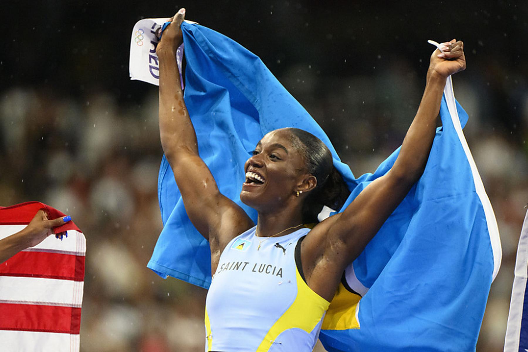 Paris: Sensations-Gold in der Leichtathletik für Alfred und Rooth