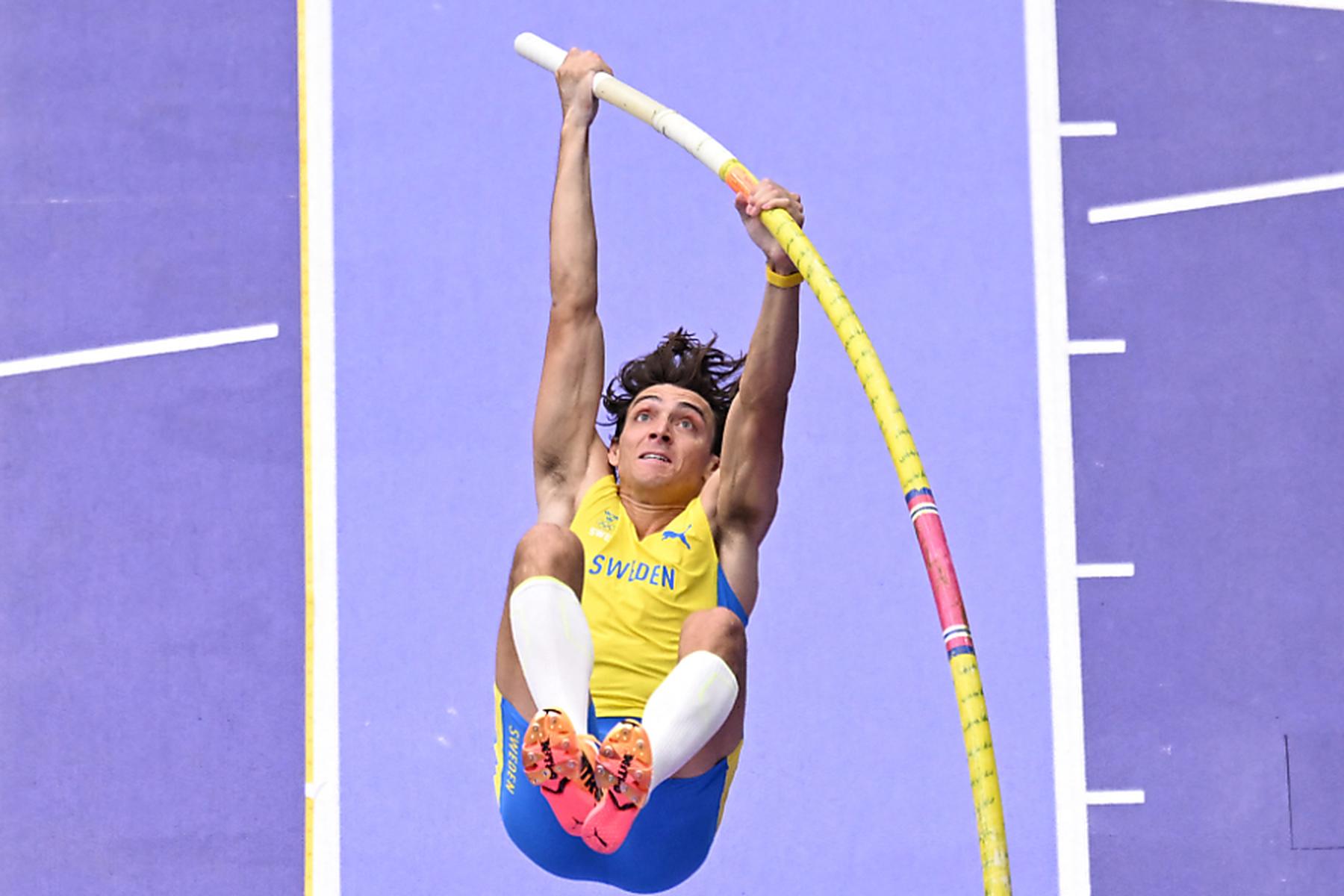 Paris: Stabhochsprung-Gold mit Weltrekord an Überflieger Duplantis