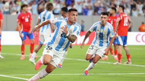 Lautaro Martínez schoss das 1 zu 0 Sieg-Tor für Argentinien im Finale der Copa-América 2024 | Lautaro Martínez schoss das 1 zu 0 Sieg-Tor für Argentinien im Finale der Copa-América 2024