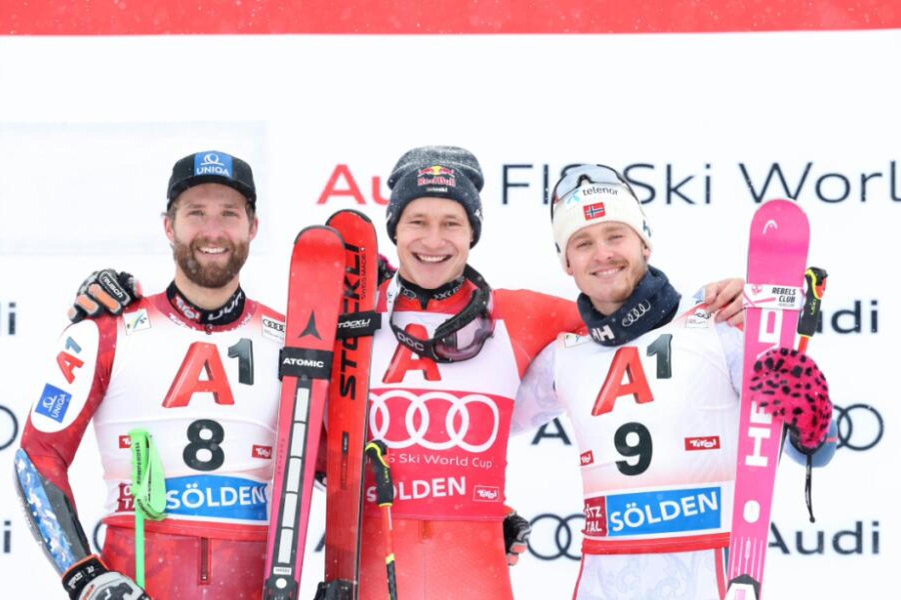 Sölden: Odermatt siegt im Sölden-Riesentorlauf vor Schwarz