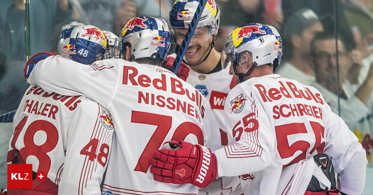 Salzburg: Salzburg nach 6:3 über Südtirol neuer ICE-Spitzenreiter