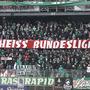 Rapid-Fans machen deutlich, was sie von Bundesliga-Funktionären halten | Rapid-Fans machen deutlich, was sie von Bundesliga-Funktionären halten