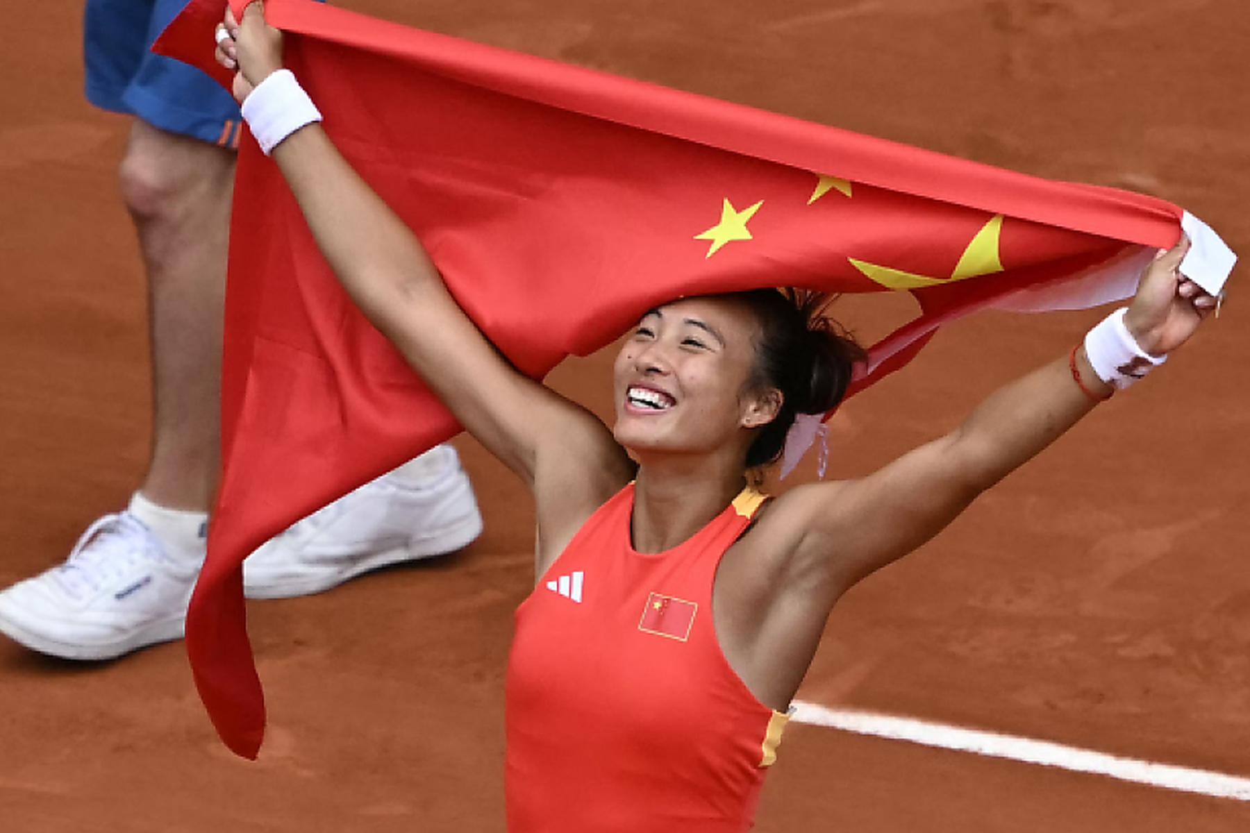 Paris: Zheng fixierte erstes Tennis-Gold für China