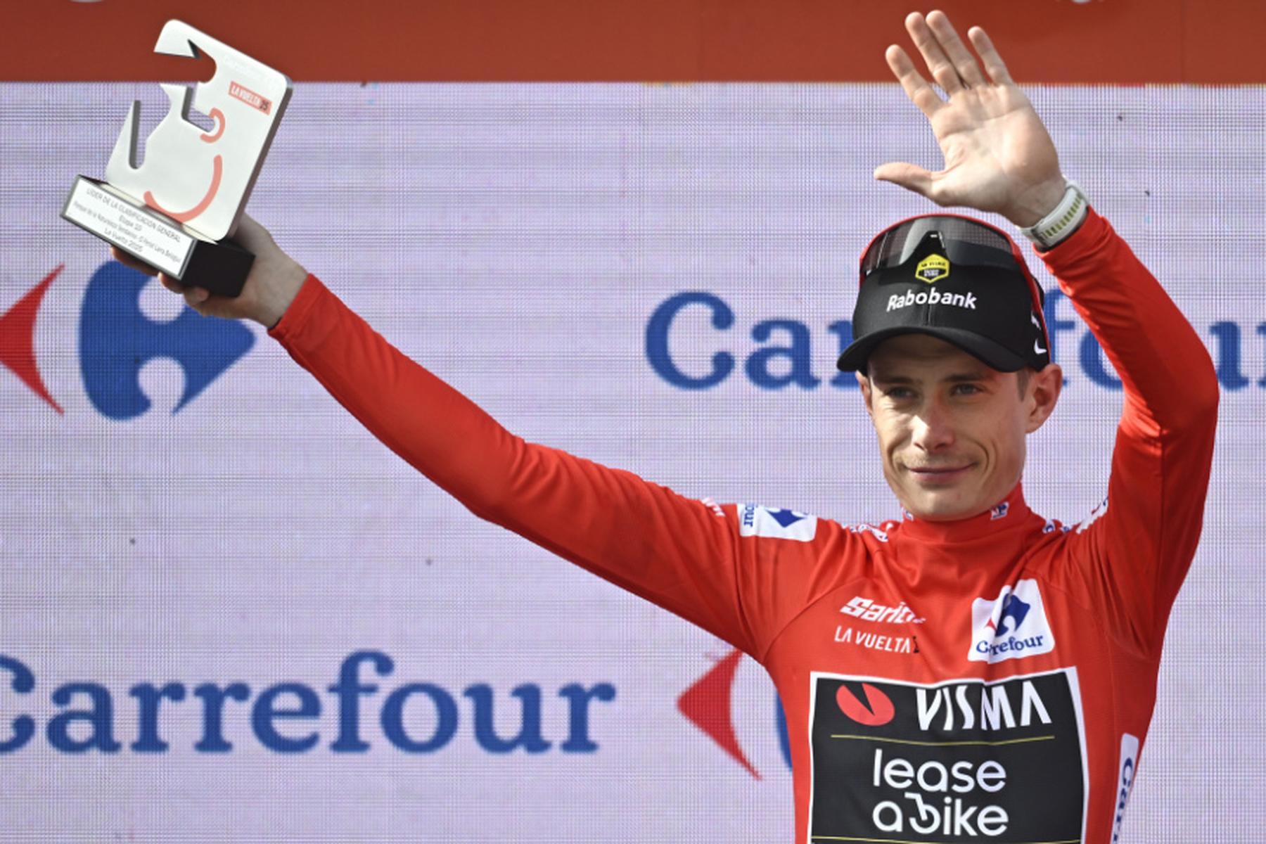 Larra: Vingegaard bei Vuelta wieder in Rot, Gall behauptet Platz 5