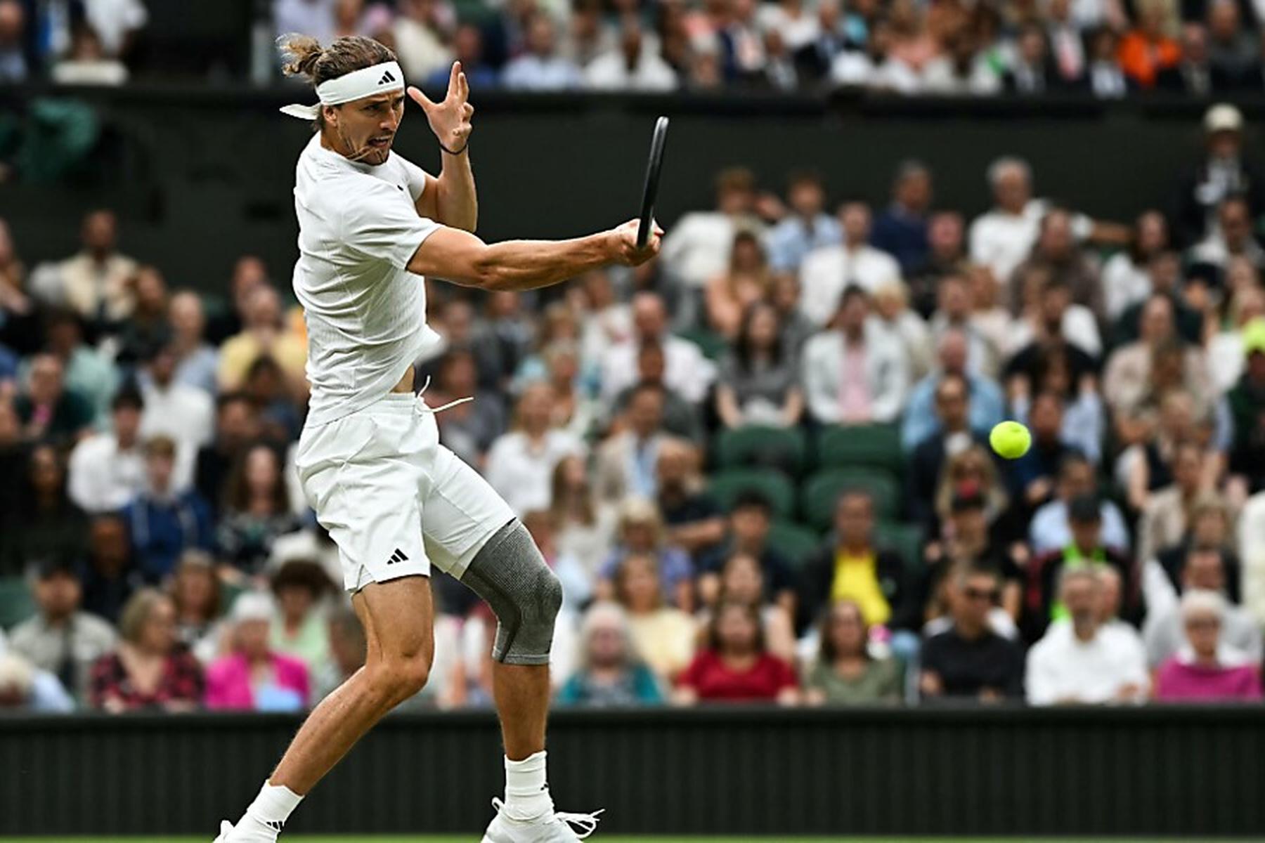 London: Zverev verpasst Wimbledon-Viertelfinale nach 2:0-Satzführung