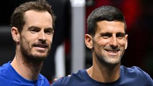 Novak Djokovic/r. und Andy Murray machen 2025 gemeinsame Sache/Archiv | Novak Djokovic/r. und Andy Murray machen 2025 gemeinsame Sache/Archiv