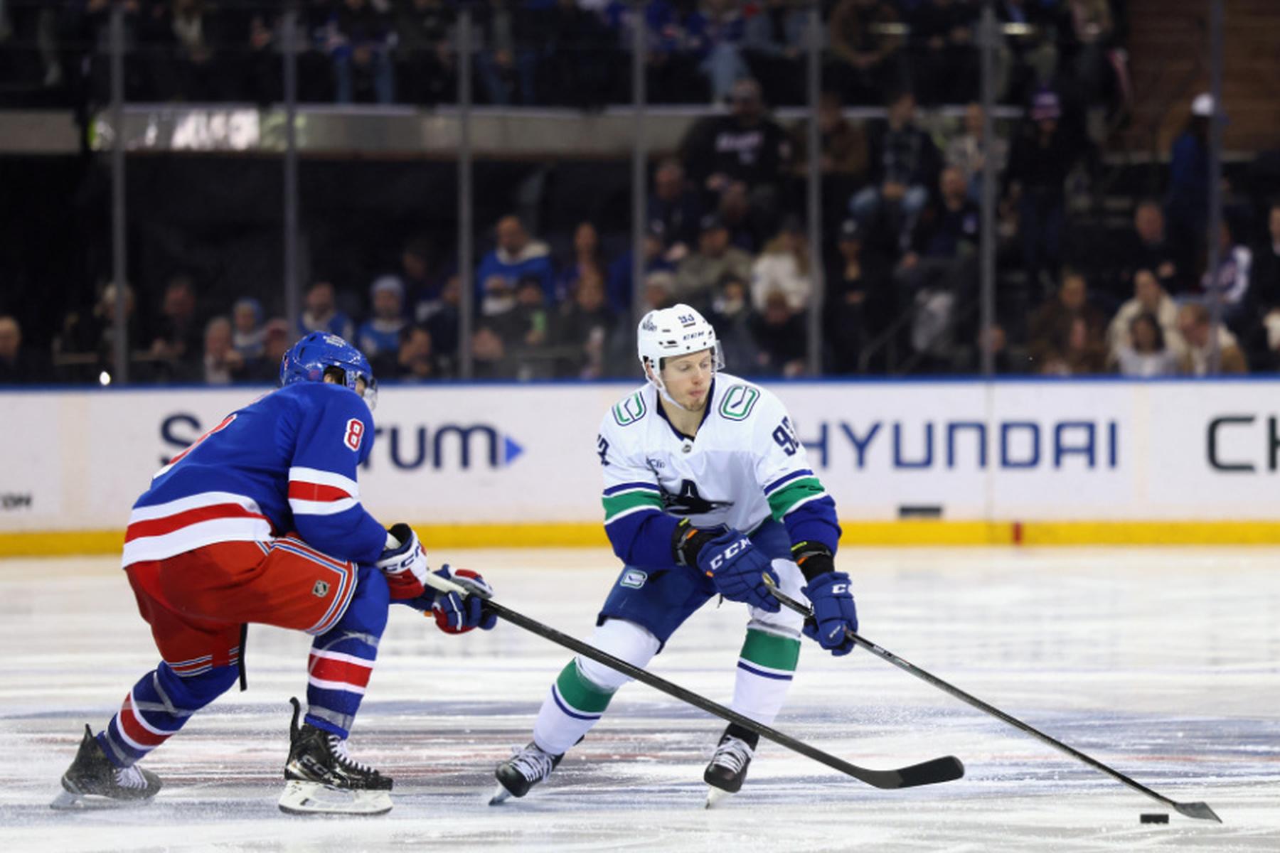 Detroit/New York: Rossi gewinnt auch zweites Spiel mit Vancouver Canucks