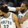 Die Timberwolves jubelten über ihren ersten Sieg in der Serie | Die Timberwolves jubelten über ihren ersten Sieg in der Serie