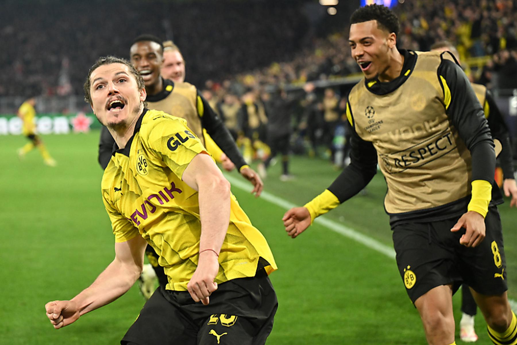 Dortmund/Barcelona: Sabitzer schießt BVB ins CL-Semifinale - auch PSG weiter