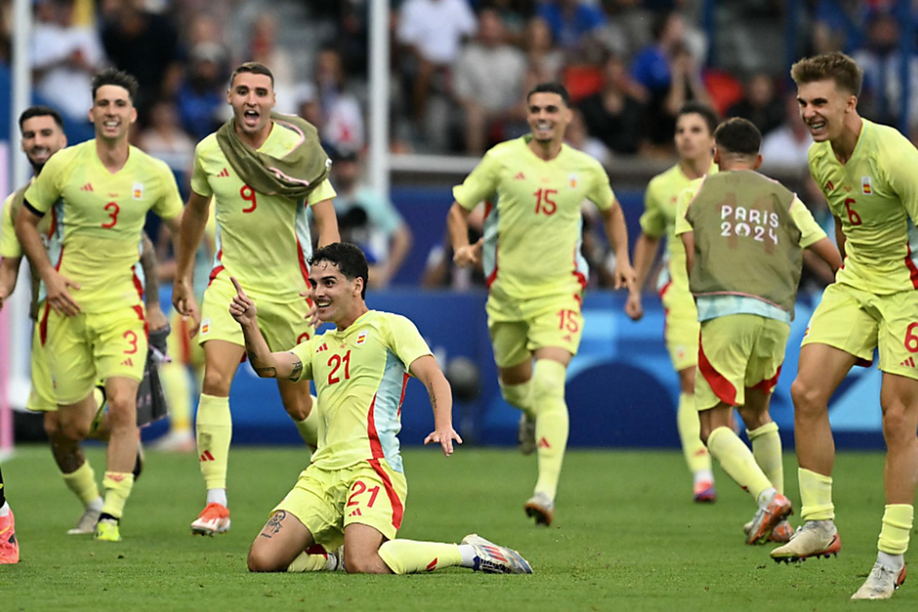 Paris: Spanien holt in Verlängerung gegen Frankreich Fußball-Gold