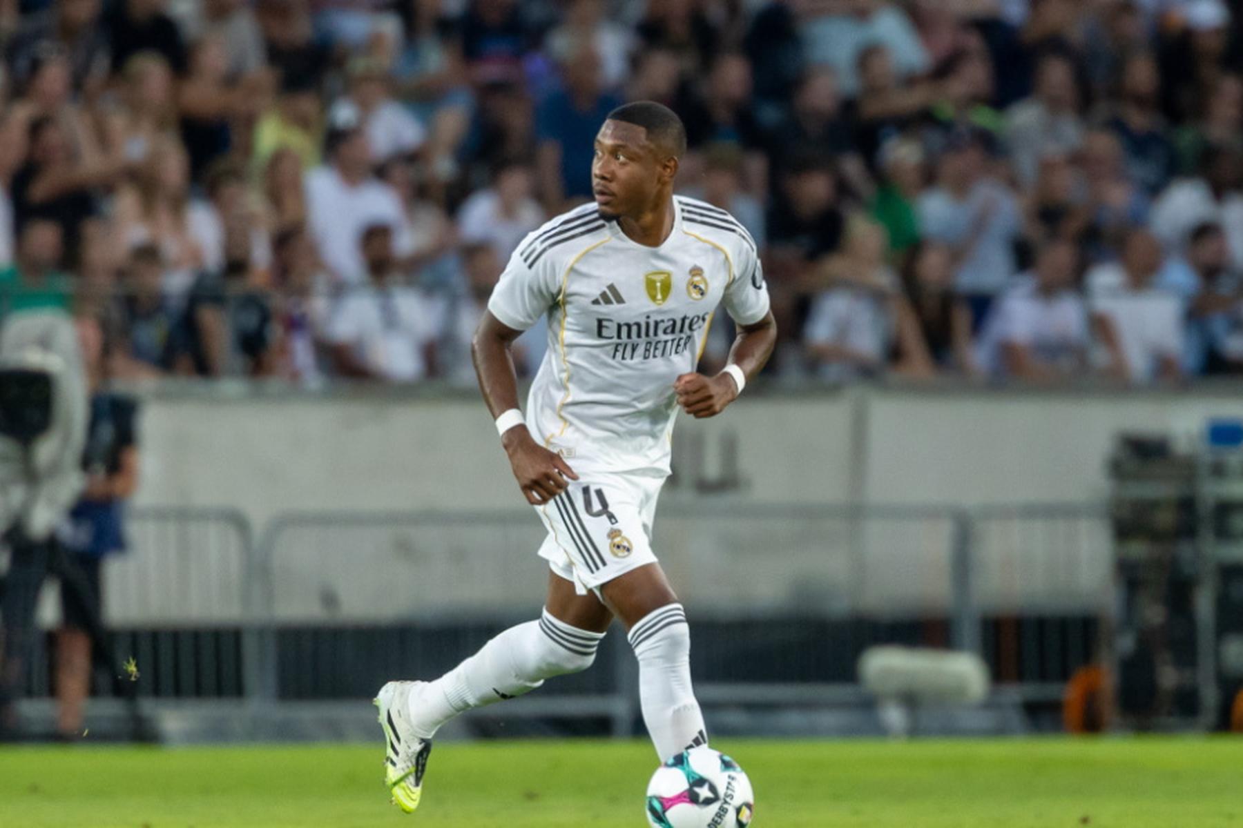 David Alaba se vrača v kader Real Madrida za tekmo proti Rayo Vallecanu