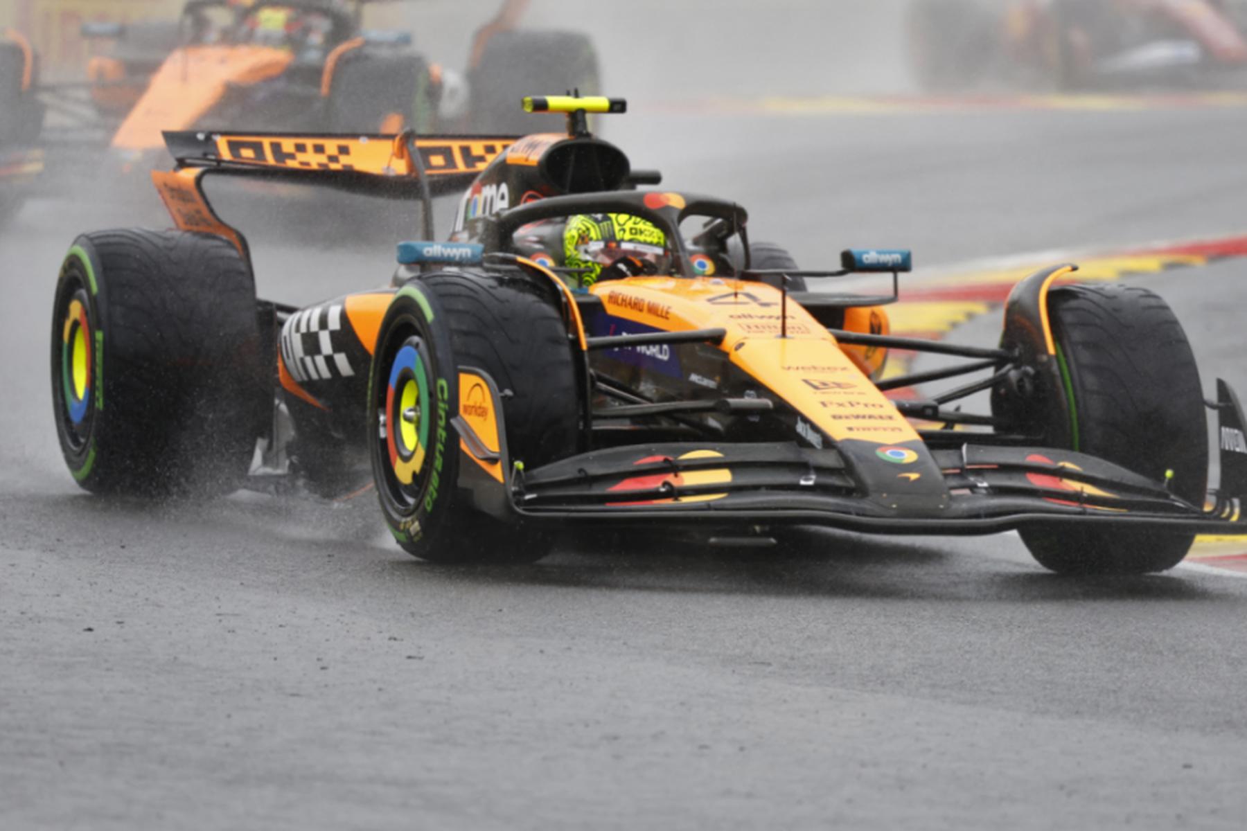 Spa-Francorchamps: Start des Grand Prix von Belgien wegen Regens verschoben