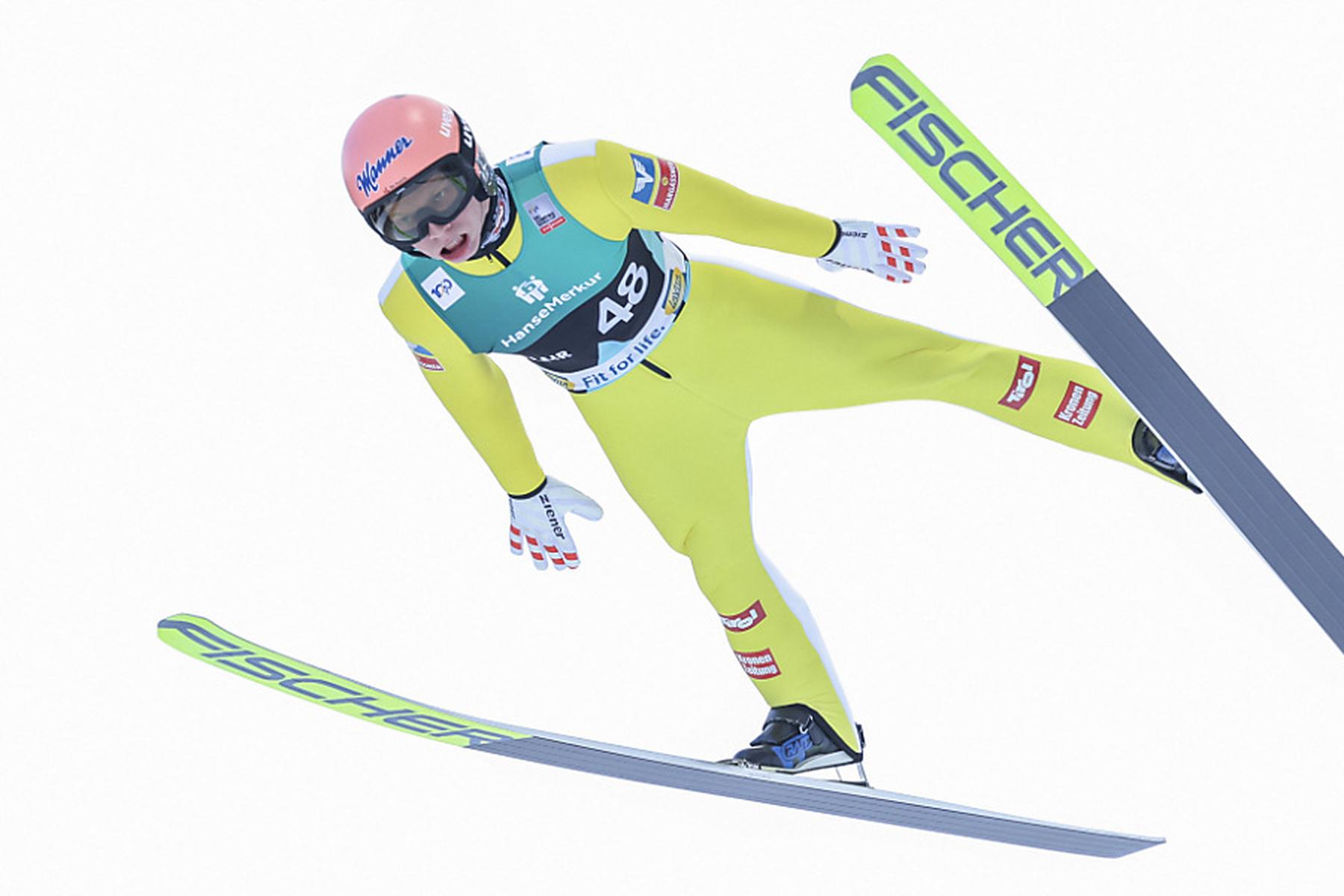 Trondheim: Skispringer Hörl in Trondheim Dritter - Kraft auf Platz fünf