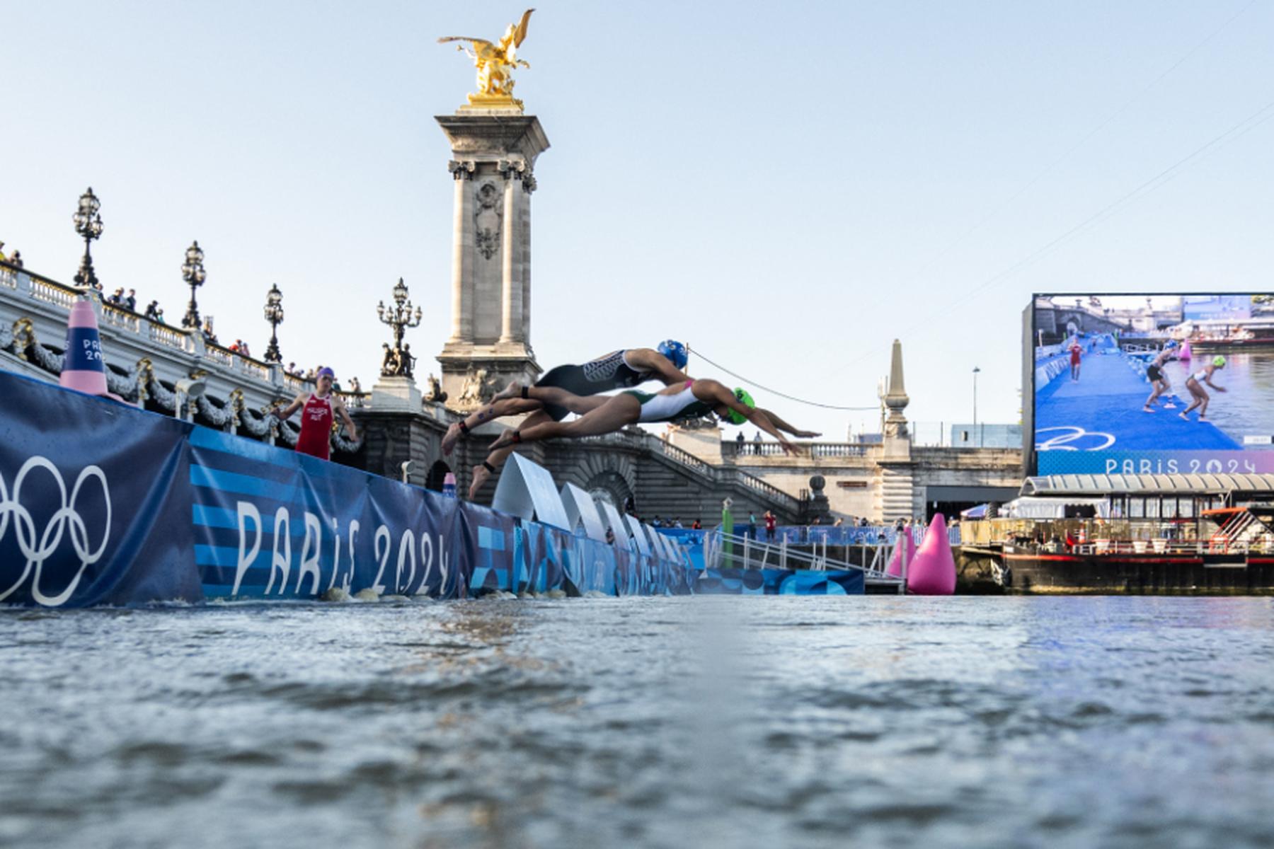 Paris: Training für Freiwasserschwimmer in der Seine abgesagt