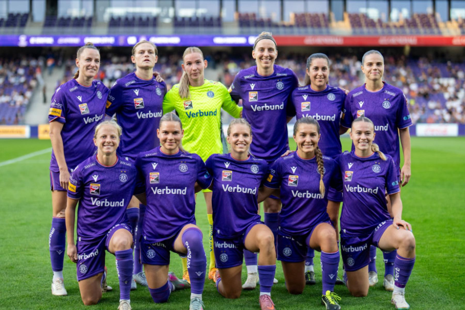 Wien: Erster Punkteverlust für Austria-Frauen - SKN-Kantersieg