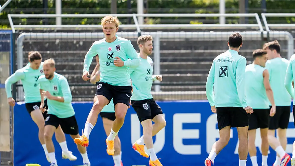 Querfeld am Donnerstag im EM-Training des ÖFB-Teams in Berlin | Querfeld am Donnerstag im EM-Training des ÖFB-Teams in Berlin