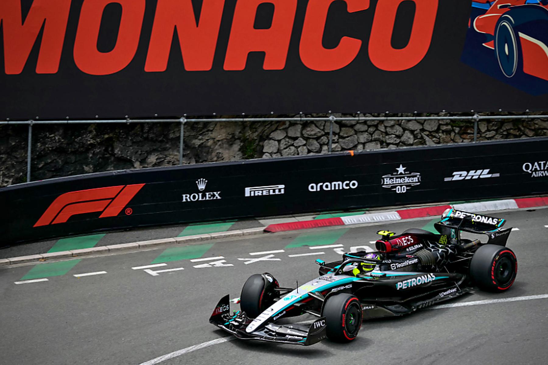 Monte Carlo: Hamilton in erstem Monaco-Training mit Bestzeit
