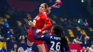 Ines Ivancok mit starken Würfen gegen Frankreich | Ines Ivancok mit starken Würfen gegen Frankreich