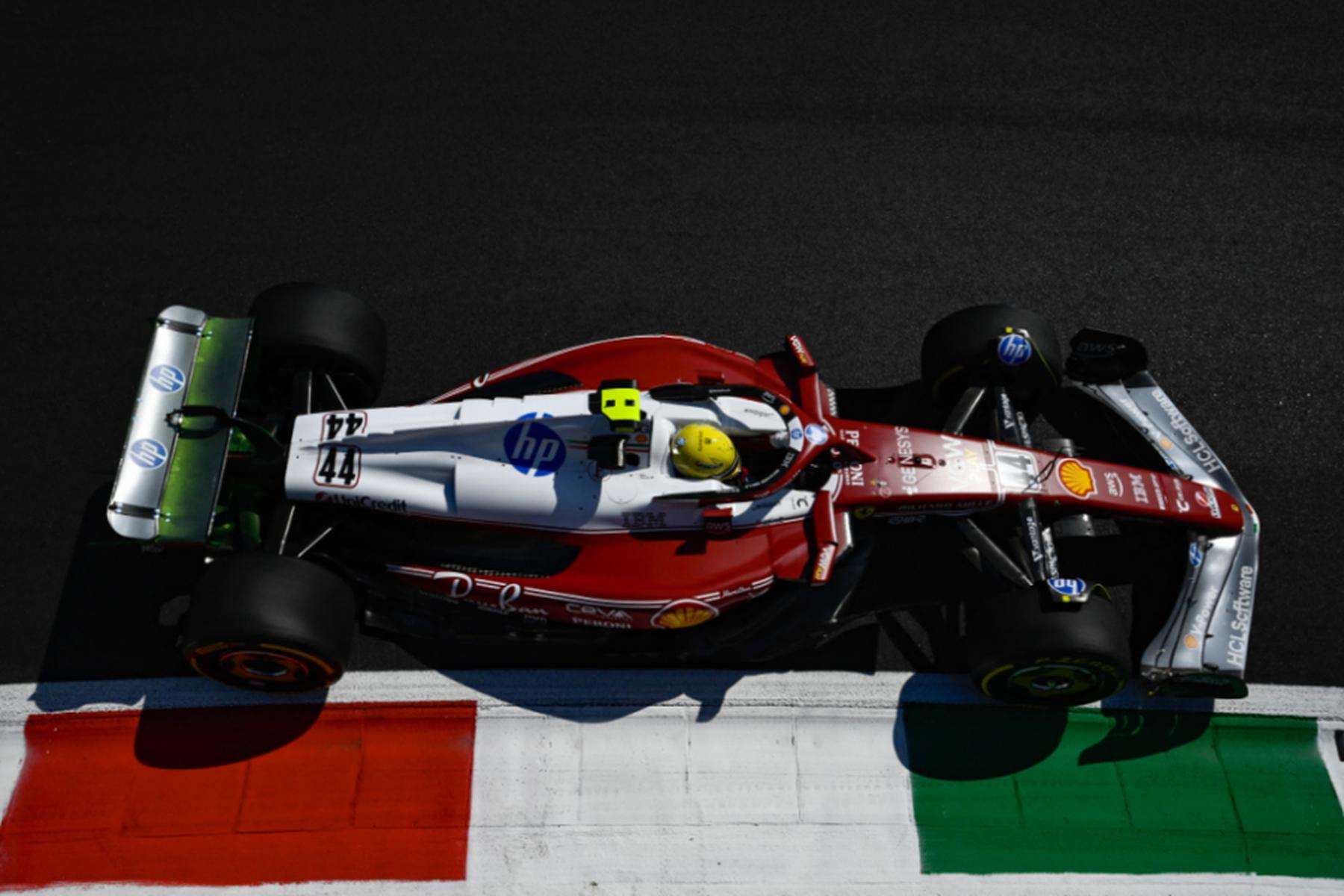 Monza: Hamilton mit Bestzeit im ersten Monza-Training vor Leclerc