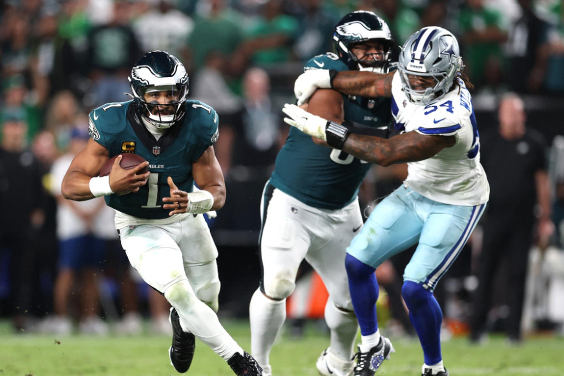 Philadelphia: Platzverweis nach Spuck-Attacke: NFL startet mit Aufreger