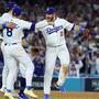 Dodgers-Jubel über den Finaleinzug | Dodgers-Jubel über den Finaleinzug