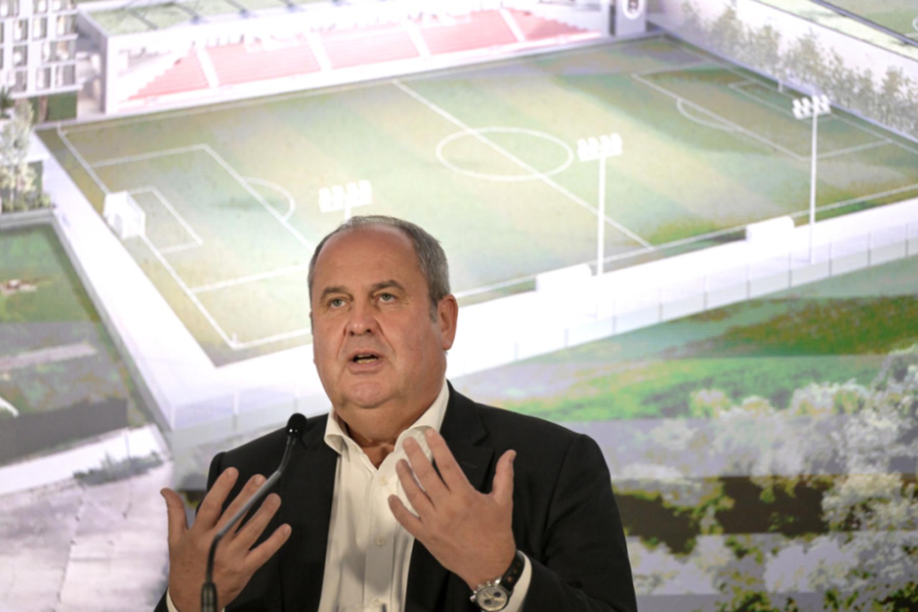 Wien: Pröll: ÖFB-Campus als "Markstein auf dem Weg in die Zukunft"