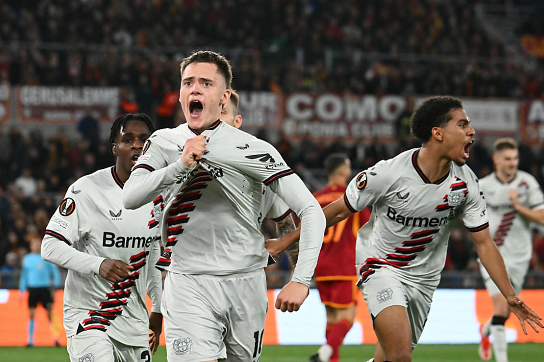 Rom: Leverkusen nach 2:0 in Rom auf Europa-League-Finalkurs