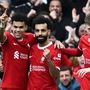 Salah freute sich über seinen Treffer | Salah freute sich über seinen Treffer