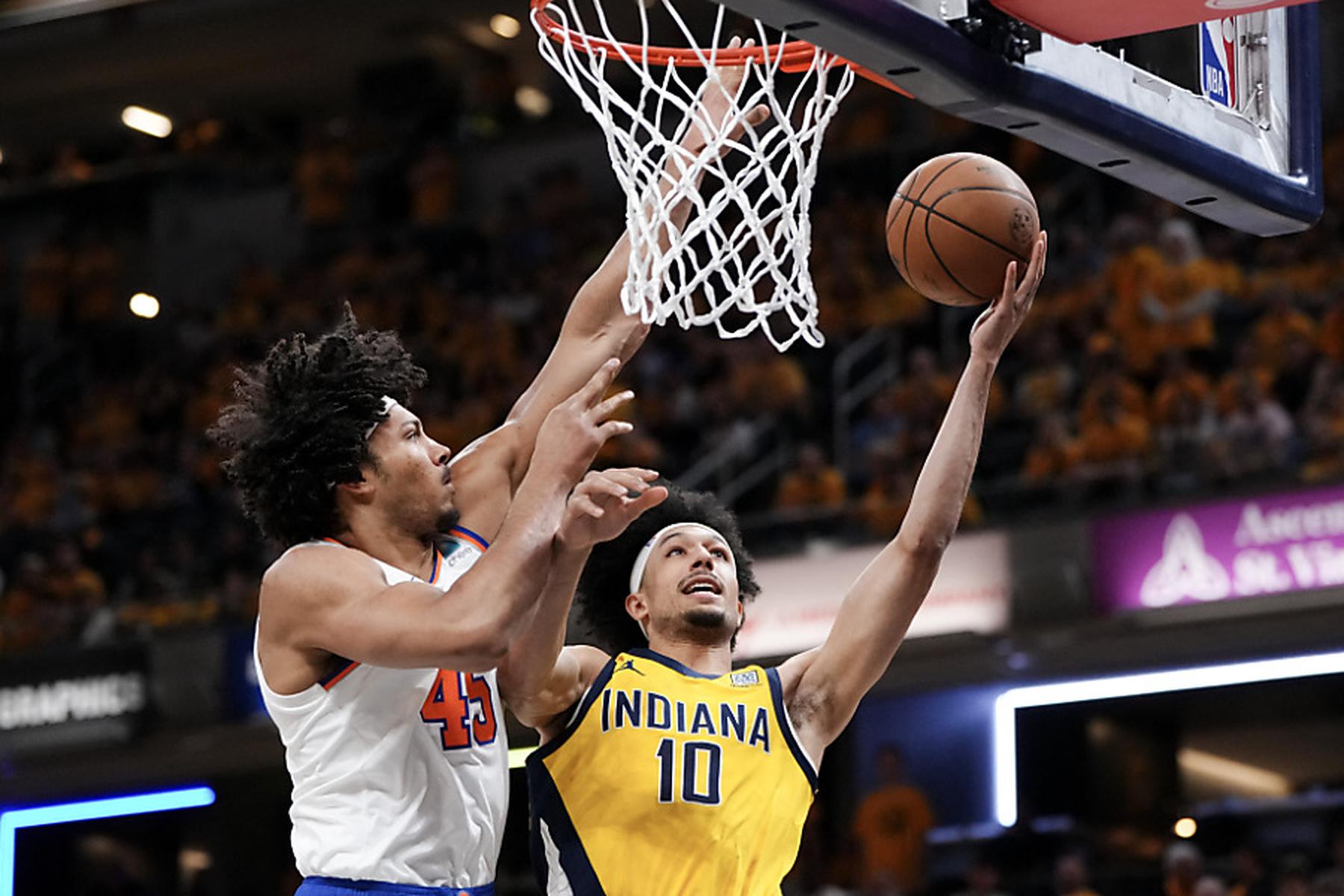 Indianapolis (Indiana): Knicks müssen um Einzug ins NBA-Play-off-Halbfinale zittern
