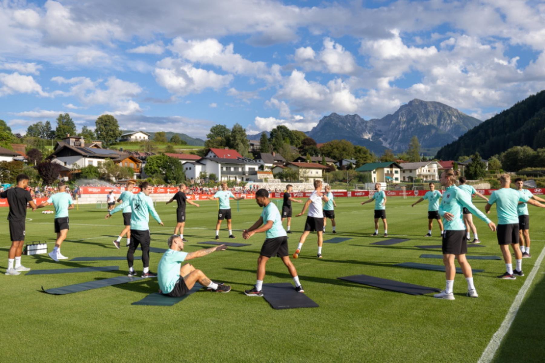 Windischgarsten: Erstes ÖFB-Training ohne Posch - Auch Schmid nicht auf Platz