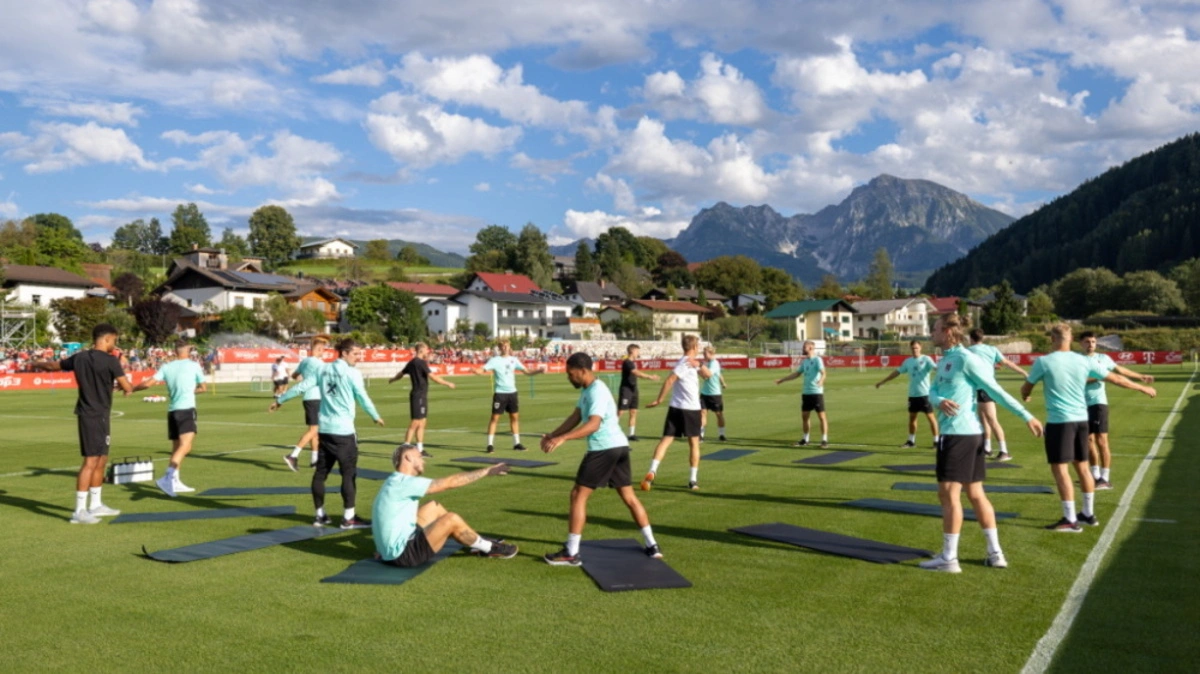 Es wird wieder geübt vor dem Bergpanorama von Windischgarsten | Es wird wieder geübt vor dem Bergpanorama von Windischgarsten
