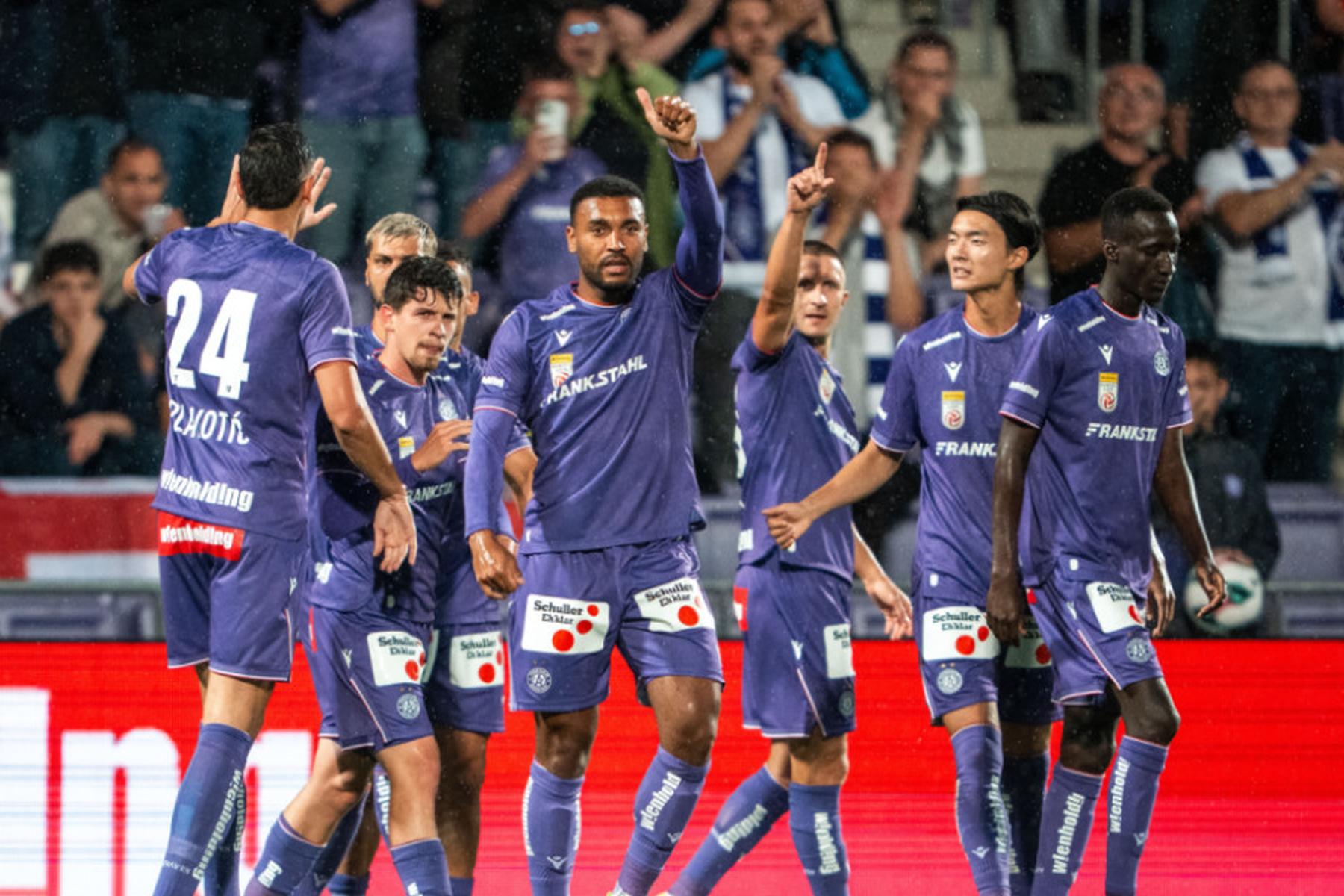 Wien: Austria nach 2:0-Heimsieg gegen Spaeri auf Aufstiegskurs