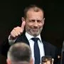 UEFA-Boss Ceferin hat nach Super-League-Aus gut lachen | UEFA-Boss Ceferin hat nach Super-League-Aus gut lachen
