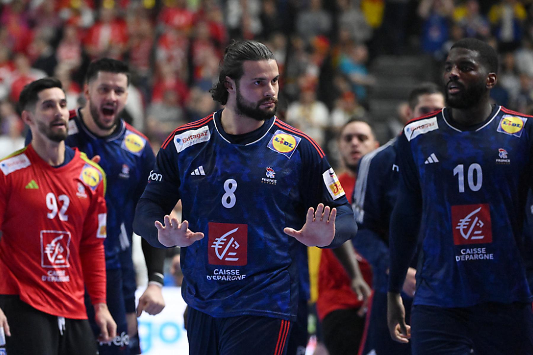 Köln | Frankreich bei Männer-Handball-EM im Finale
