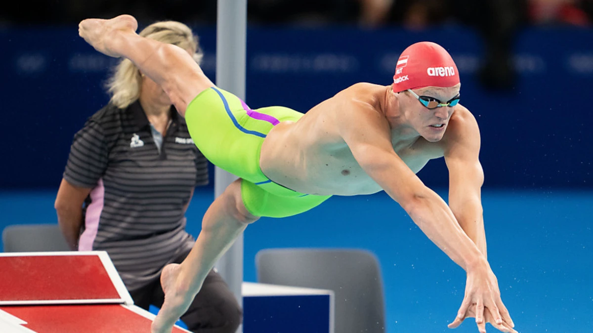 Auböck kehrt am Montag ins olympische Schwimmbecken zurück | Auböck kehrt am Montag ins olympische Schwimmbecken zurück
