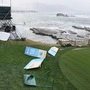 Ein heftiges Unwetter hatte Pebble Beach heimgesucht | Ein heftiges Unwetter hatte Pebble Beach heimgesucht