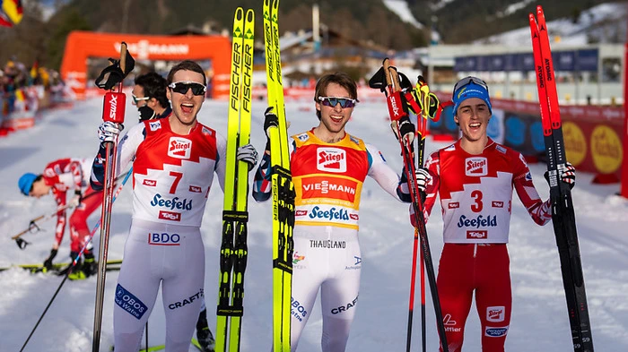 Rettenegger (re) in Seefeld Dritter | Rettenegger (re) in Seefeld Dritter