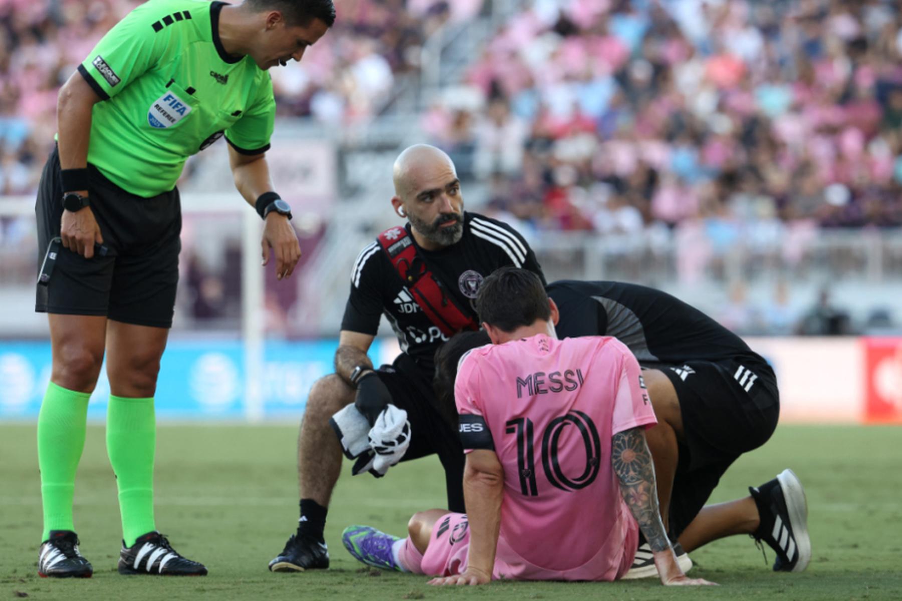 Miami: Messi muss mit Muskelverletzung früh vom Platz