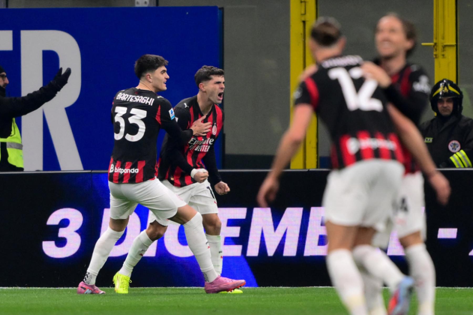 Mailand: Milan siegt im Mailänder Derby - Roma Spitzenreiter