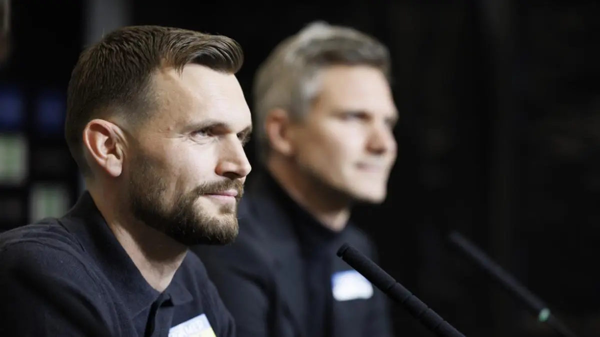 Ingolitsch (l.) und Sportdirektor Parensen versprühen Optimismus | Ingolitsch (l.) und Sportdirektor Parensen versprühen Optimismus