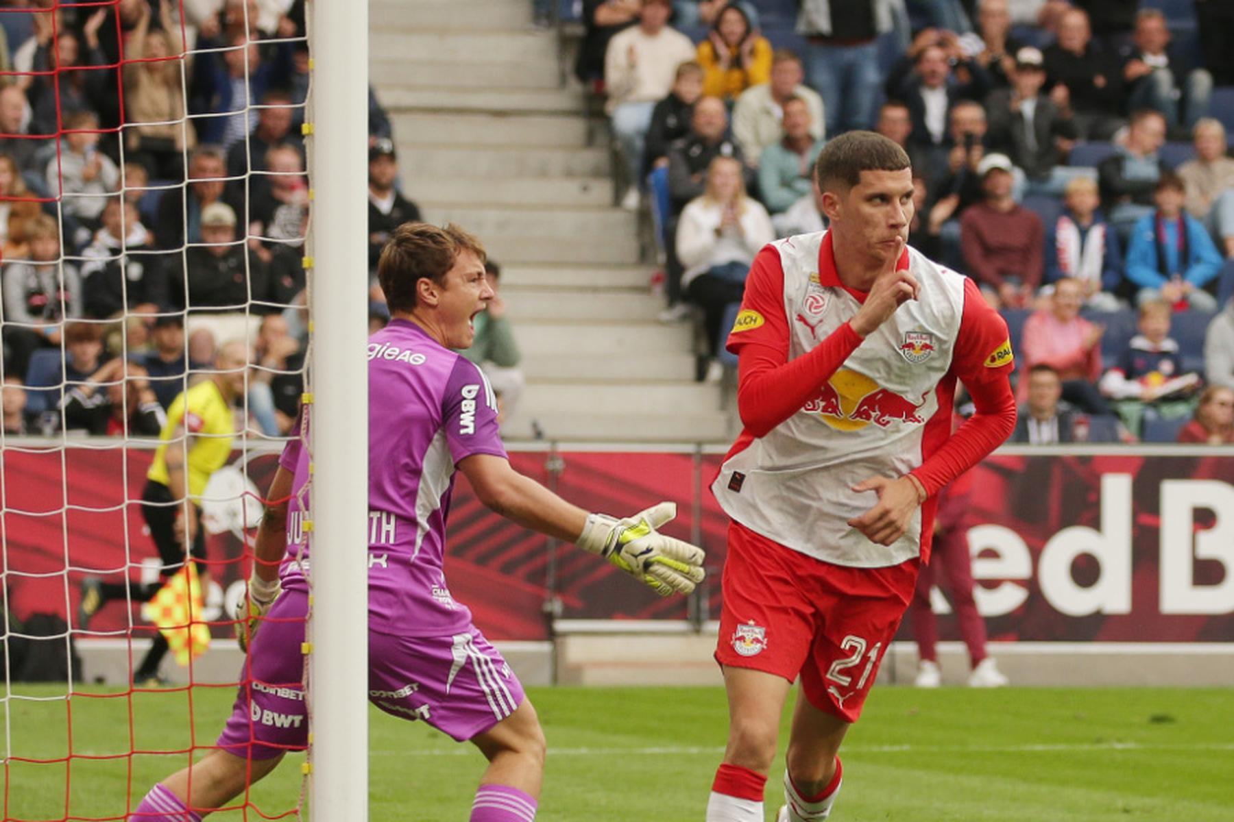 Dornbirn/Oedt: Salzburg mit etwas Mühe zu 3:1-Cupsieg in Dornbirn