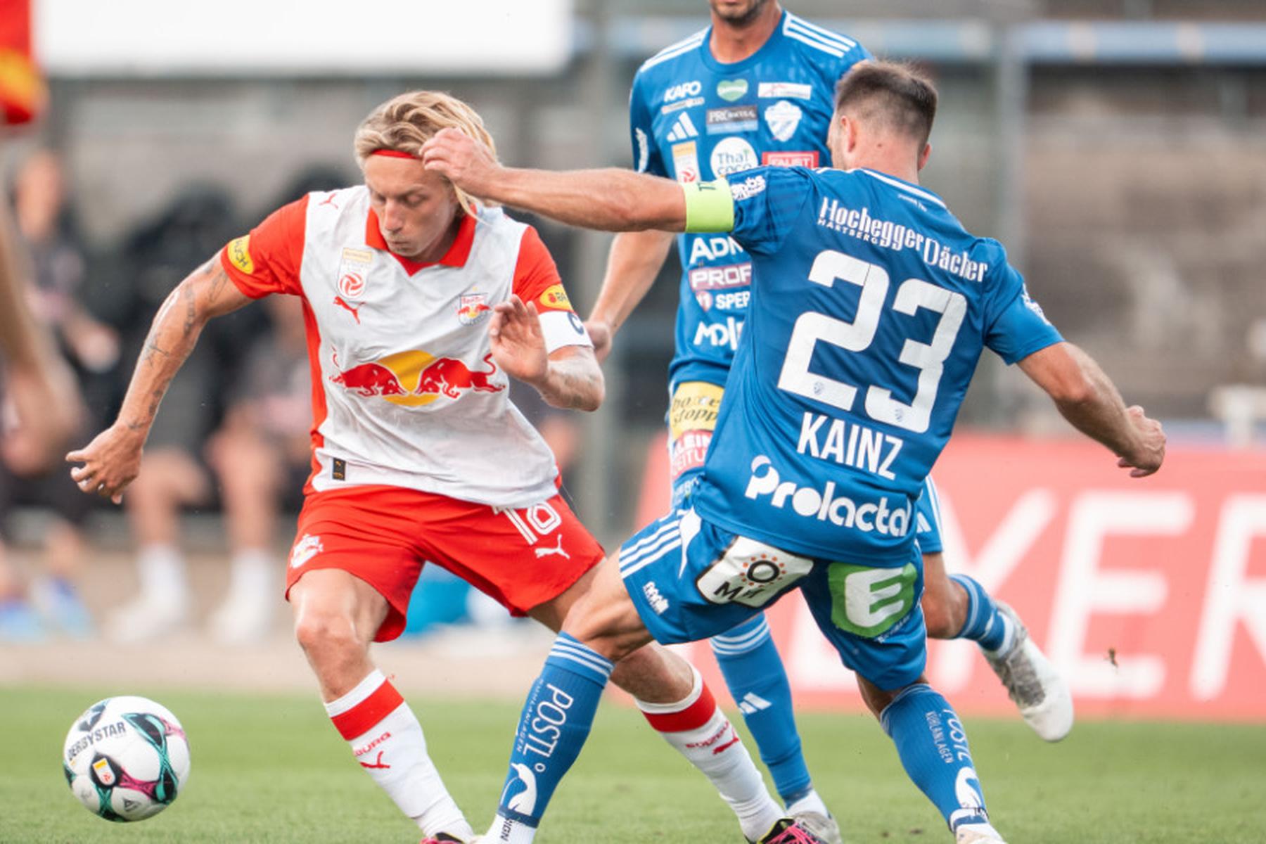 Maria Enzersdorf: Salzburg bezwingt Hartberg 2:1 - WSG erstmals ohne Sieg