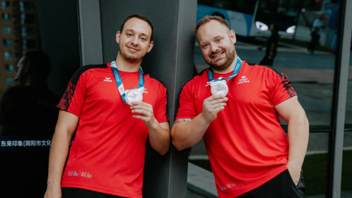 Erneut World-Games-Silber für Johannes Horak und Gernot Siegl | Erneut World-Games-Silber für Johannes Horak und Gernot Siegl