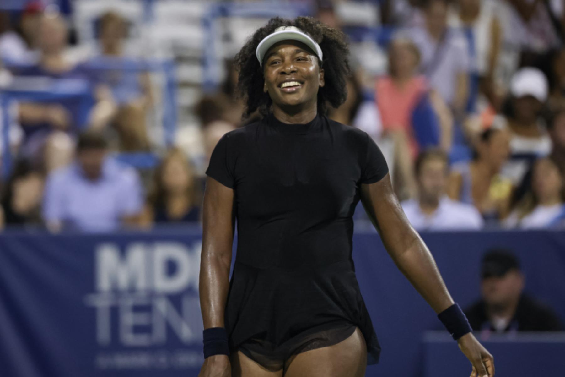 Washington: Sieg im Einzel für 45-jährige Venus Williams