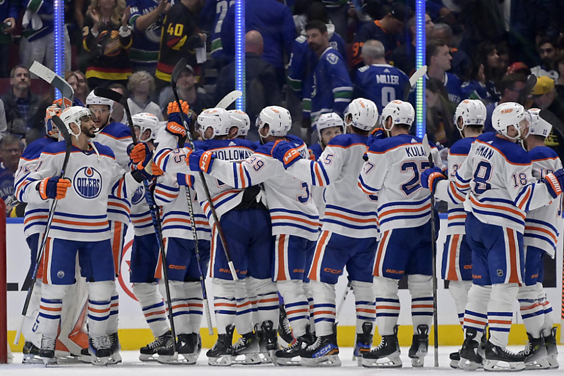 Vancouver: Edmonton fixiert Einzug in Conference-Finale der NHL