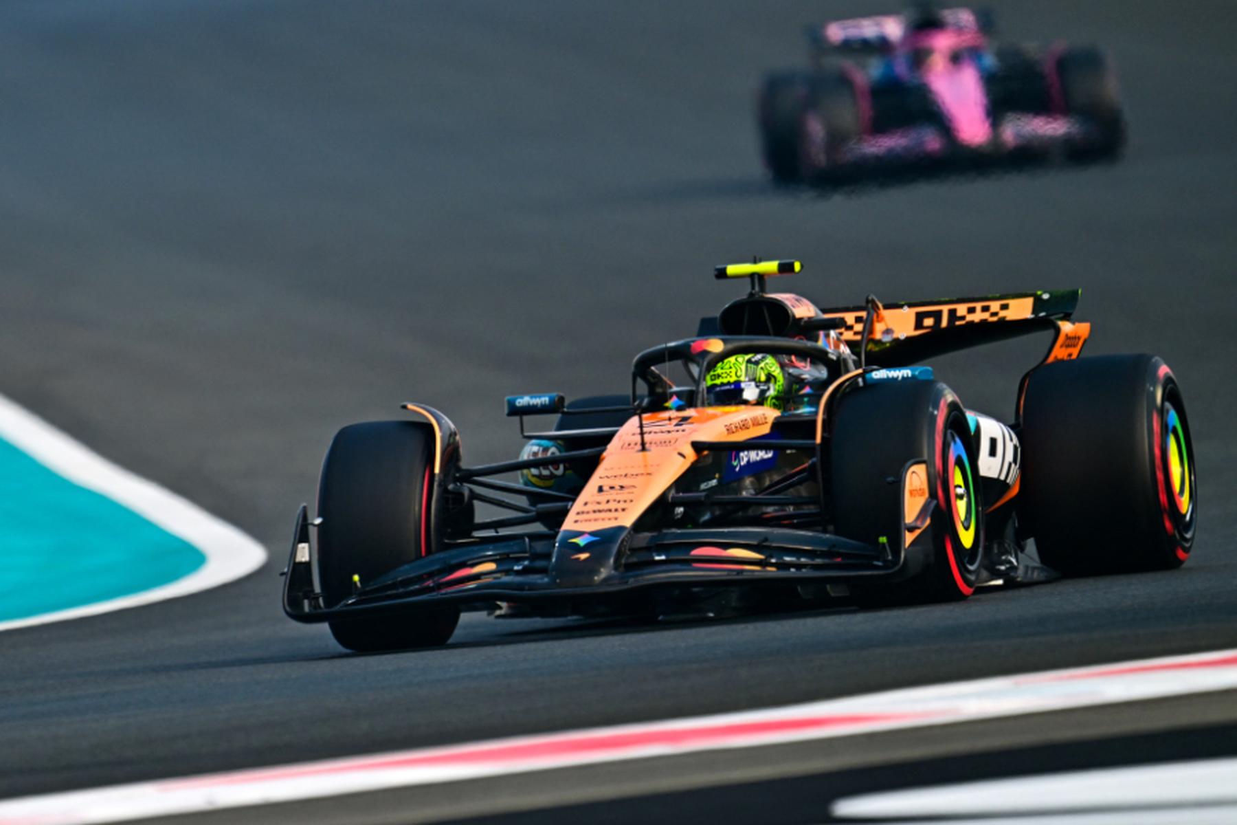 Abu Dhabi: Norris auch im Abschlusstraining vor Verstappen und Piastri