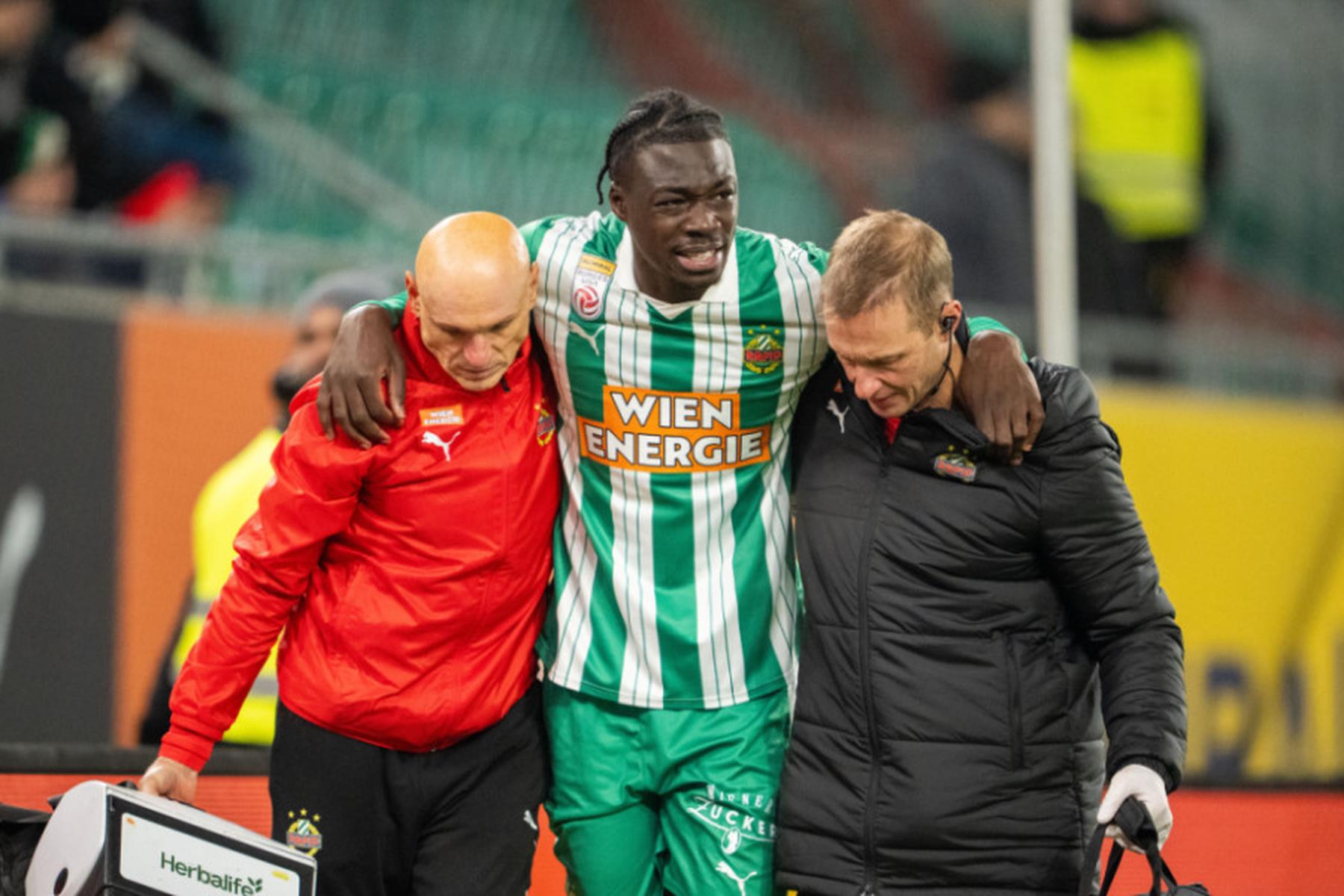 Wien: Rapids Raux-Yao erleidet Bänderverletzung im Sprunggelenk