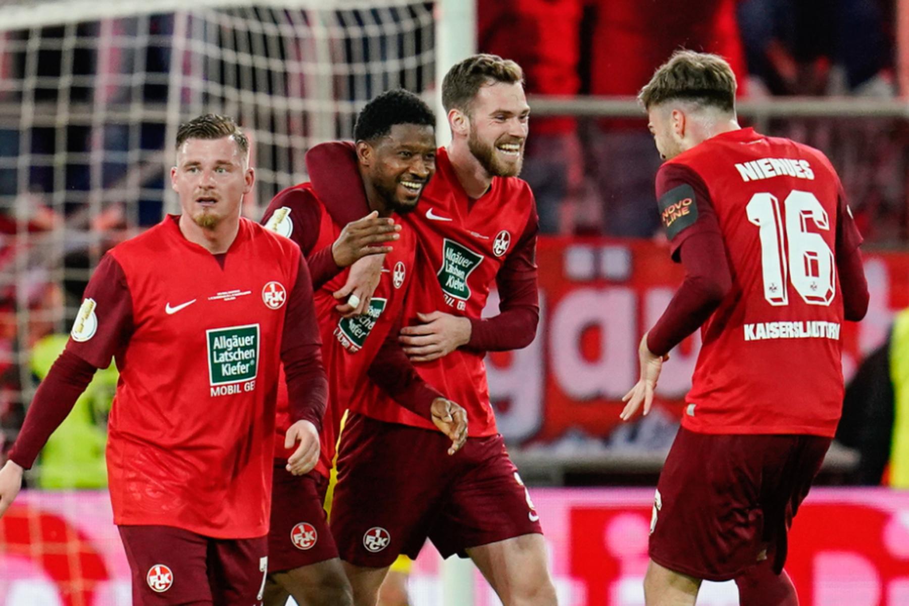 Saarbrücken: Kaiserslautern nach 2:0 in Saarbrücken im DFB-Pokal-Finale