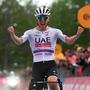Tagessieg und Gesamtführung beim Giro für Pogacar | Tagessieg und Gesamtführung beim Giro für Pogacar